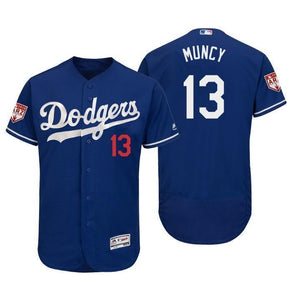 Max Muncy Los Angeles Dodgers 2019 Spring Training Baseball Player Jersey