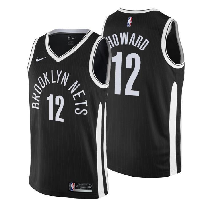 Brooklyn Nets Dwight Howard City Edition Black Swingman Jersey