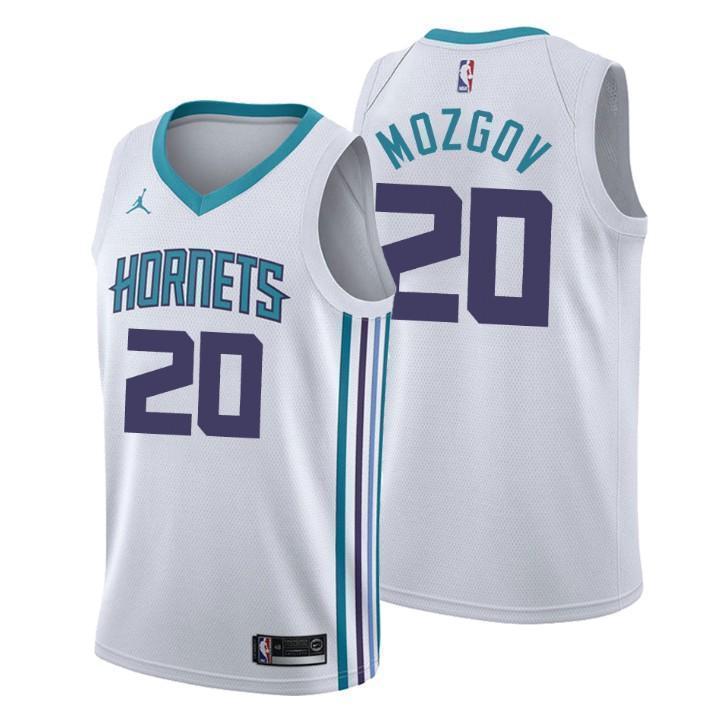 Charlotte Hornets Timofey Mozgov Association White Swingman Jersey
