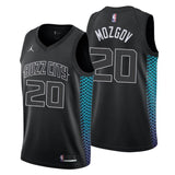Charlotte Hornets Timofey Mozgov City Edition Black Swingman Jersey
