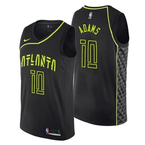 Atlanta Hawks Jaylen Adams City Edition Black Jersey