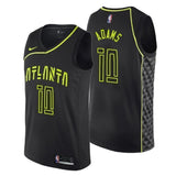 Atlanta Hawks Jaylen Adams City Edition Black Jersey