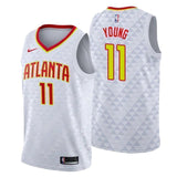 Atlanta Hawks Trae Young White Swingman Jersey