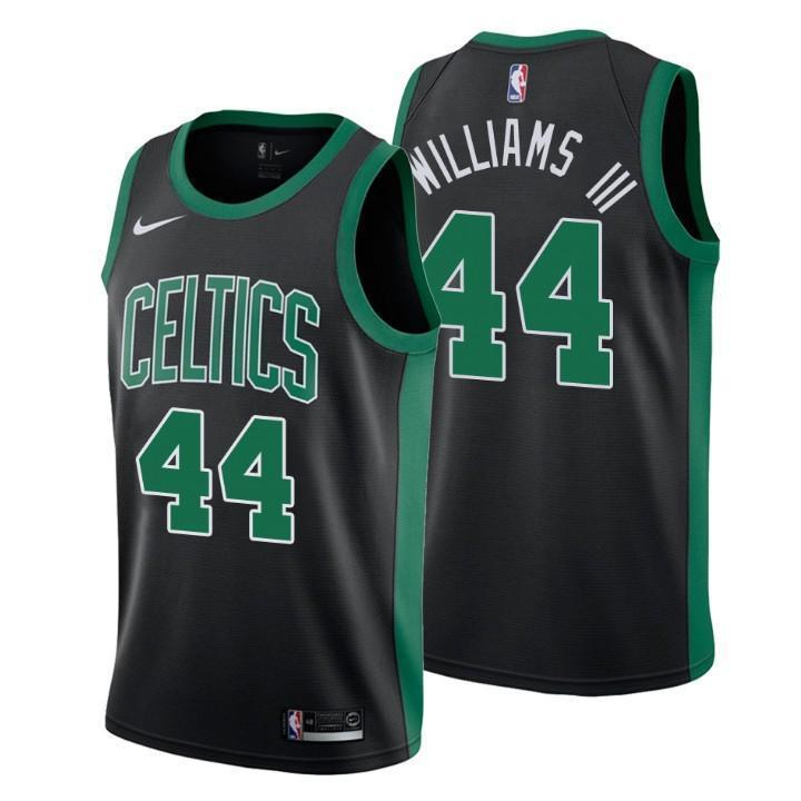 Boston Celtics Robert Williams III Statement Black Swingman Jersey