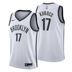 Brooklyn Nets Rodions Kurucs Association White Swingman Jersey