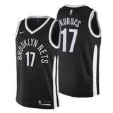Brooklyn Nets Rodions Kurucs City Edition Black Swingman Jersey