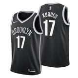 Brooklyn Nets Rodions Kurucs Icon Edition Black Swingman Jersey