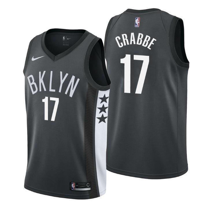 Brooklyn Nets Rodions Kurucs Statement Black Swingman Jersey