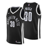 Brooklyn Nets Dzanan Musa City Edition Black Swingman Jersey