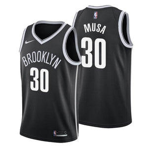 Brooklyn Nets Dzanan Musa Icon Edition Black Swingman Jersey