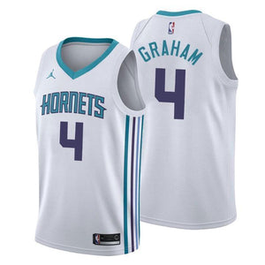 Charlotte Hornets Devonte Graham Association White Swingman Jersey