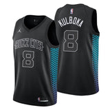 Charlotte Hornets Arnoldas Kulboka City Edition Black Swingman Jersey