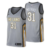 Cleveland Cavaliers Dakota Mathias City Edition Gray Swingman Jersey