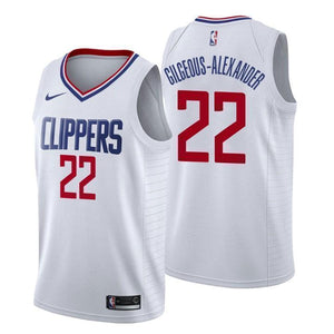 Los Angeles Clippers #22 Shai Gilgeous-Alexander Association White Swingman Jersey
