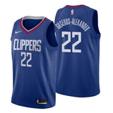 Los Angeles Clippers #22 Shai Gilgeous-Alexander Icon Edition Blue Swingman Jersey