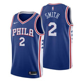 Philadelphia 76ers #2 Zhaire Smith Icon Edition Blue Swingman Jersey