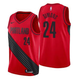 Portland Trail Blazers #24 Anfernee Simons Statement Red Swingman Jersey