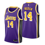Los Angeles Lakers #14 Brandon Ingram Statement Purple Swingman Jersey