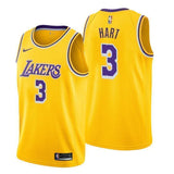 Los Angeles Lakers #3 Josh Hart Icon Edition Gold Swingman Jersey