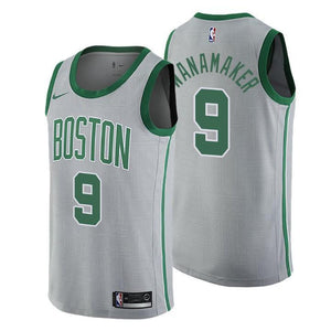 Boston Celtics Brad Wanamaker City Edition Gray Swingman Jersey
