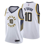 Indiana Pacers #10 Kyle O'Quinn Association White Swingman Jersey