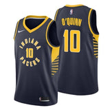 Indiana Pacers #10 Kyle O'Quinn Icon Edition Navy Swingman Jersey