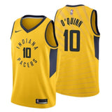 Indiana Pacers #10 Kyle O'Quinn Statement Gold Swingman Jersey