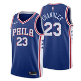 Philadelphia 76ers #23 Wilson Chandler Icon Edition Blue Swingman Jersey
