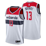 Washington Wizards #13 Thomas Bryant Association White Swingman Jersey