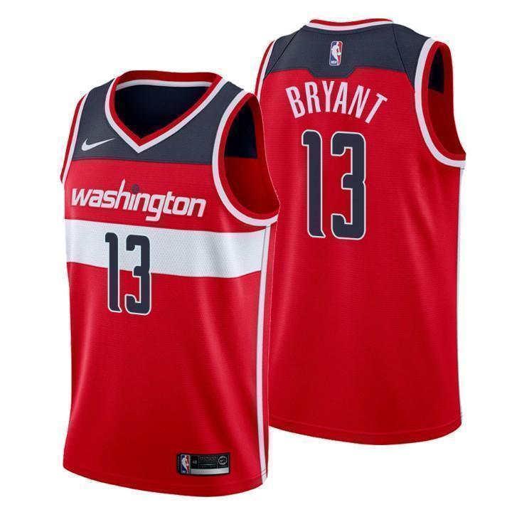 Washington Wizards #13 Thomas Bryant Icon Edition Red Swingman Jersey