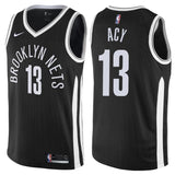 Brooklyn Nets Quincy Acy City Edition Black Swingman Jersey