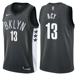 Brooklyn Nets Quincy Acy Statement Black Swingman Jersey