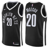 Brooklyn Nets Timofey Mozgov City Edition Black Swingman Jersey