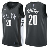 Brooklyn Nets Timofey Mozgov Statement Black Swingman Jersey