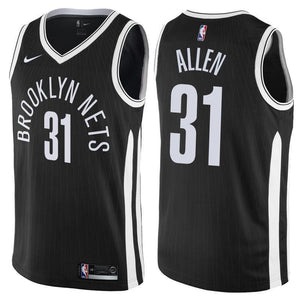 Brooklyn Nets Jarrett Allen City Edition Black Swingman Jersey