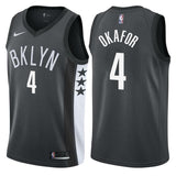 Brooklyn Nets Jahlil Okafor Statement Black Swingman Jersey