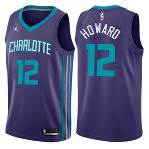 Charlotte Hornets Dwight Howard Statement Purple Swingman Jersey
