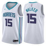 Charlotte Hornets Kemba Walker Association White Swingman Jersey