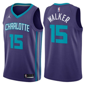 Charlotte Hornets Kemba Walker Statement Purple Swingman Jersey