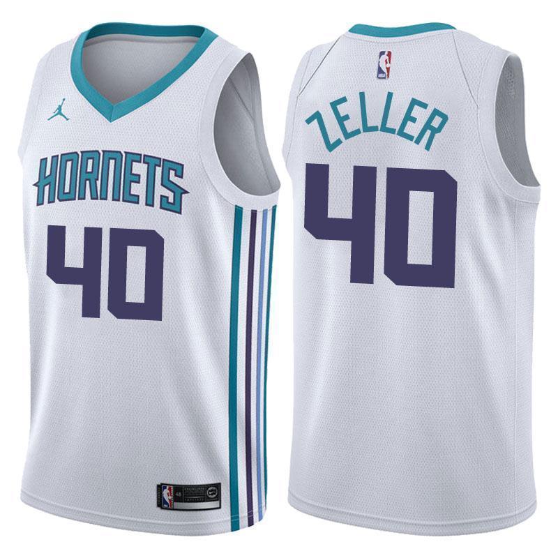 Charlotte Hornets Cody Zeller Association White Swingman Jersey