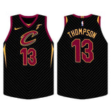 Cleveland Cavaliers #13 Tristan Thompson Statement Black Swingman Jersey