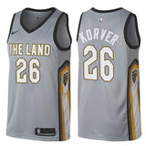 Cleveland Cavaliers #26 Kyle Korver City Series Gray Swingman Jersey