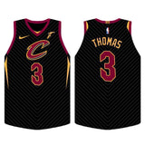 Cleveland Cavaliers Isaiah Thomas Statement Black Swingman Jersey