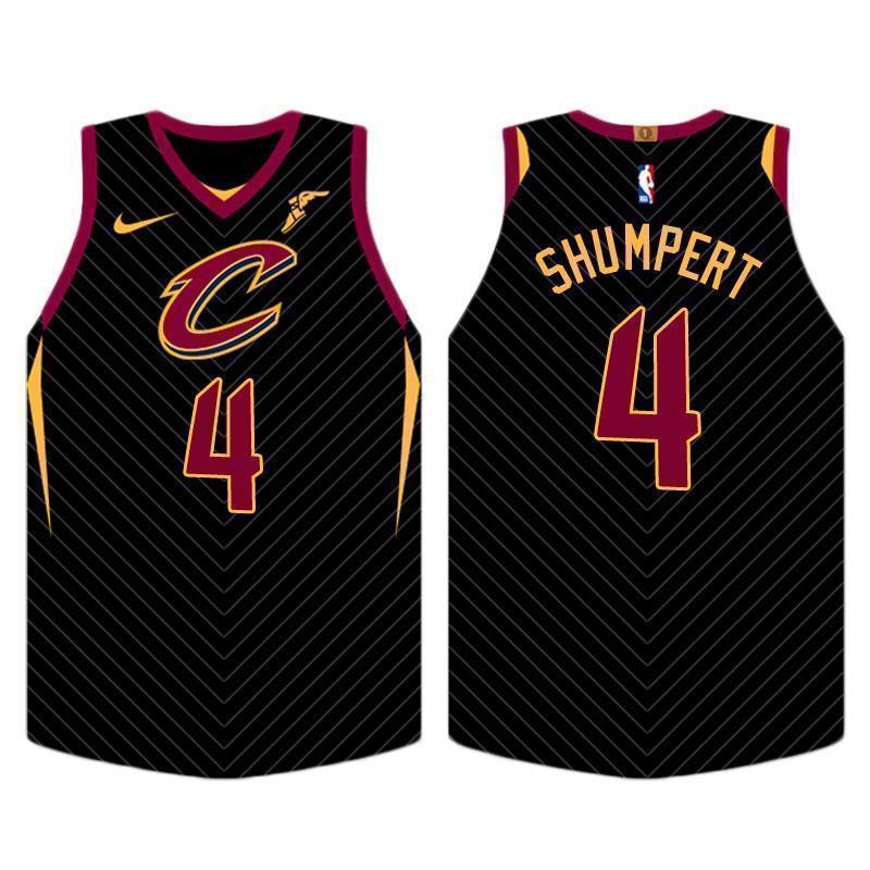 Cleveland Cavaliers #4 Iman Shumpert Statement Black Swingman Jersey