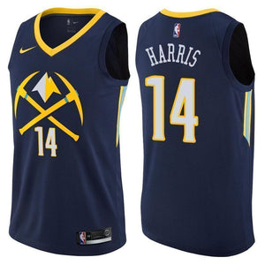Denver Nuggets #14 Gary Harris City Edition Navy Swingman Jersey