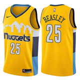 Denver Nuggets #25 Malik Beasley Statement Gold Swingman Jersey