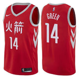 Houston Rockets #14 Gerald Green City Edition Red Swingman Jersey