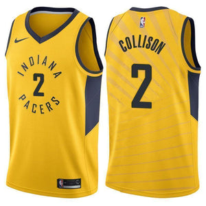 Indiana Pacers #2 Darren Collison Statement Gold Swingman Jersey