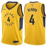 Indiana Pacers #4 Victor Oladipo Statement Gold Swingman Jersey
