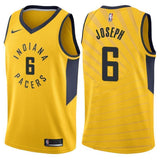 Indiana Pacers #6 Cory Joseph Statement Gold Swingman Jersey